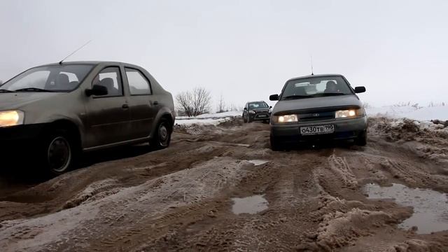 Состояние "пьяной" дороги на 10.02.2013