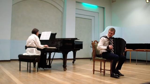 RHAPSODY IN BLUE by G. Gershwin | Mikhail VOLCHKOV & Svetlana HOMENKO