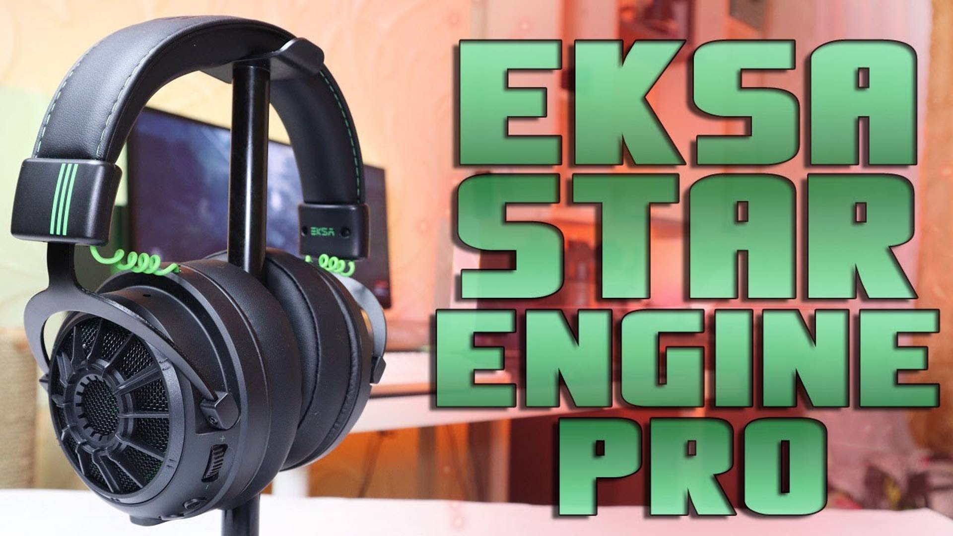 Eksa Star Engine Pro E5000Pro Обзор игровых наушников со звуком 7.1 с Aliexpress