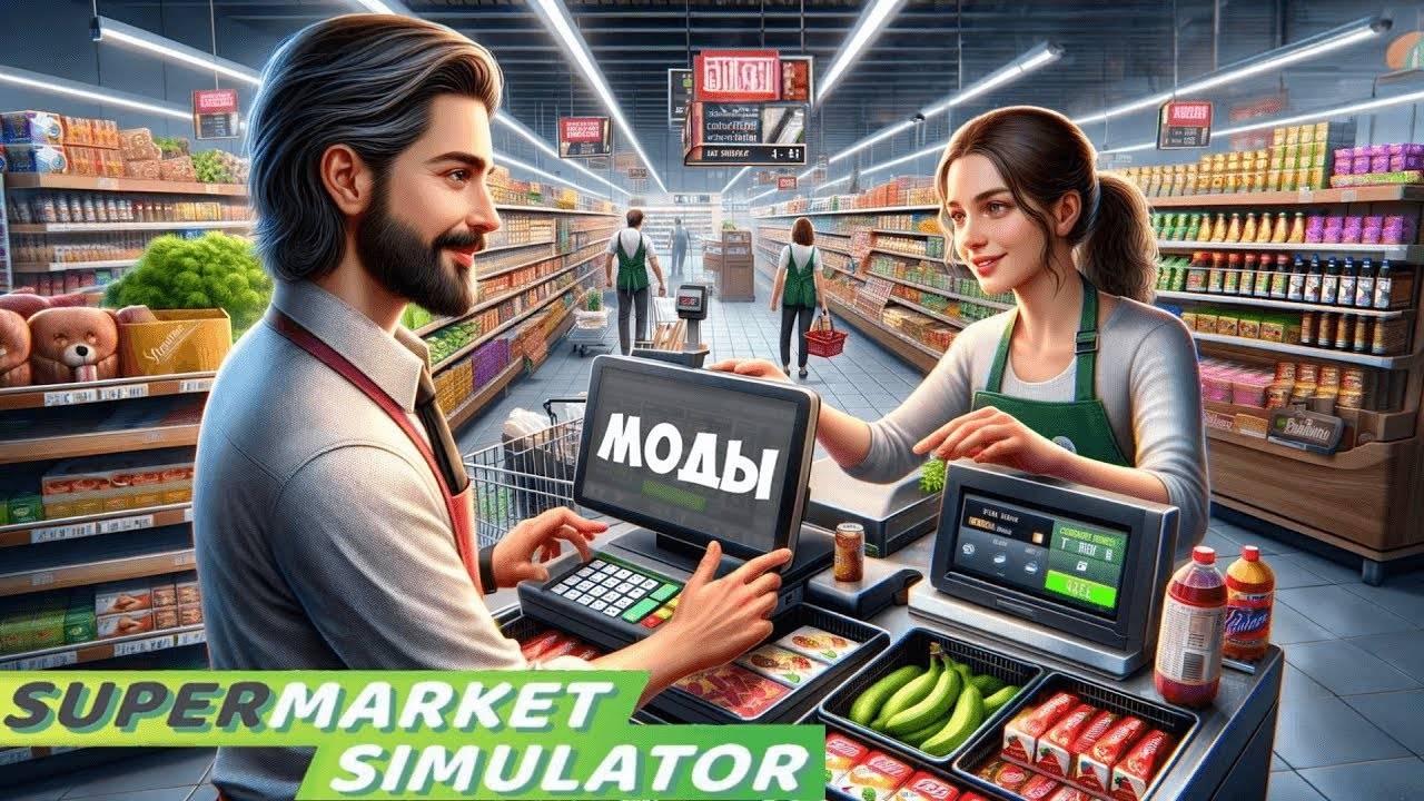 СТРИМ ПО ➤Supermarket Simulator  на пк🔴 ПРЯМОЙ ЭФИР🔴  обновление супермаркет не базар