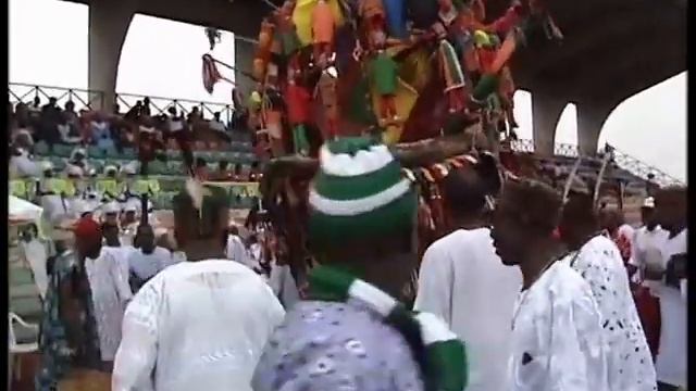 Spinning Ijele Masquerade Onitsha Kingdom 2018