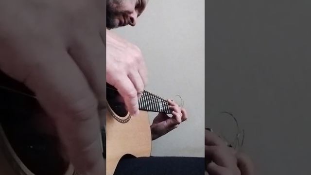 Фрагмент пьесы для гитары - Guitar piece fragment