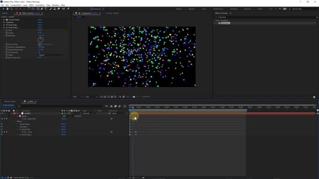 After Effects Double Pop Confetti Party Popper Easy Tutorial