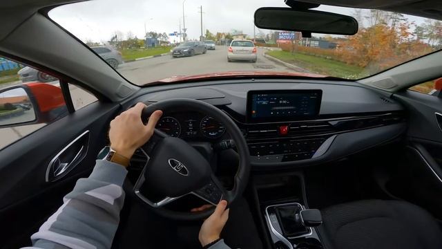 2023 Moskvich 3 1.5L CVT - POV TEST DRIVE