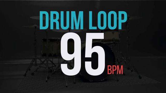 95 BPM POP ROCK DRUM LOOP | RELAX LAID BACK - DRUM LOOPS for PRACTICE