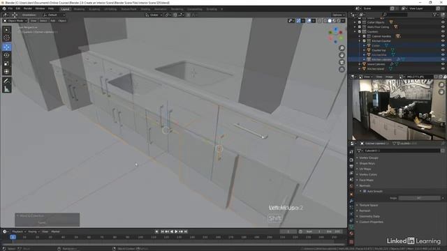 30. Organizing the scene. ARCHITECTURAL VISUALIZATION in Blender Substance Painter