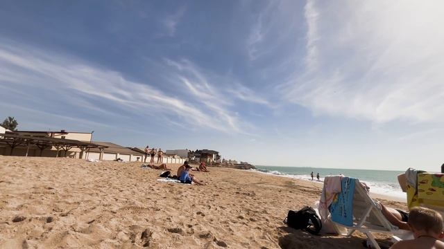 ✅ПЛЯЖ ОАЗИС В ЕВПАТОРИИ⛱️ ОТДЫХАЮЩИЕ ВОСТОРГЕ ОТ БАРХАТНОГО СЕЗОНА 🏄🏻♀️ ОКТЯБРЬ 2024🙌