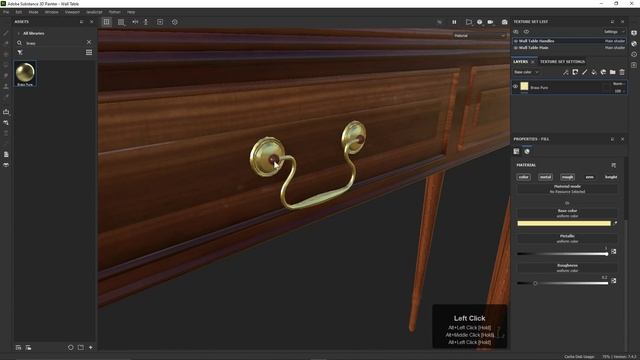 073. Using Paint Layers in Substance Painter in BLENDER Victorian Room