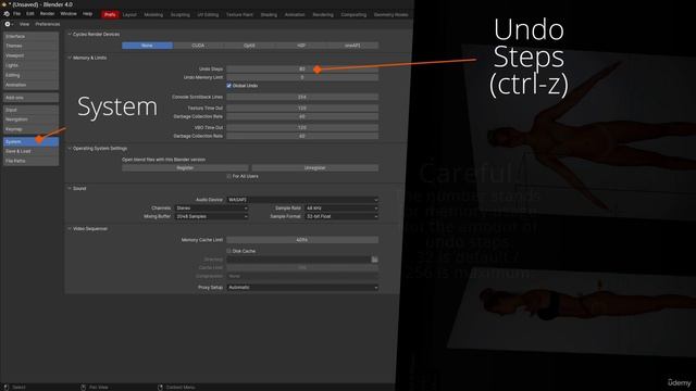 08. Undo Steps. BLENDER EDIT MODE for BEGINNERS