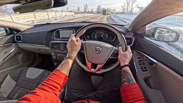 2019 Volvo V40 1.5 AT - POV TEST DRIVE