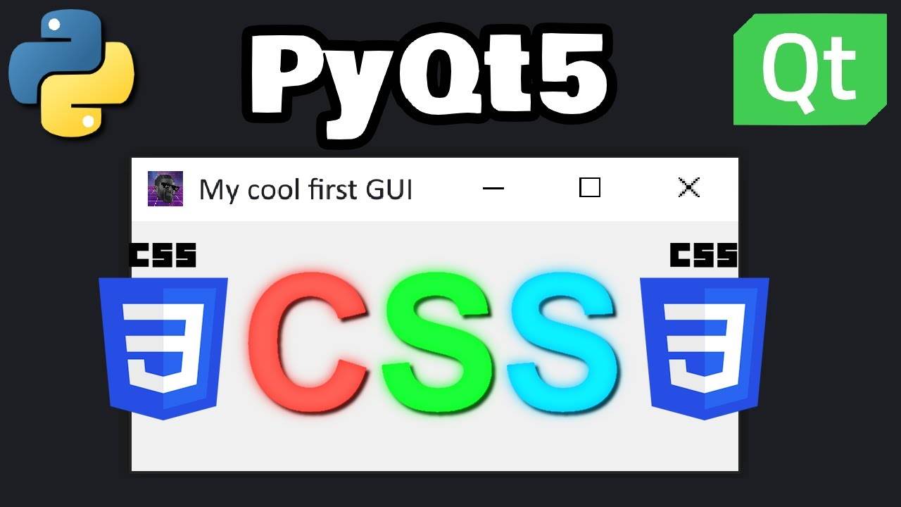 Урок №9: Python PyQt5 добавить CSS