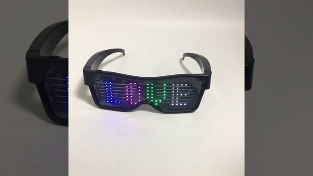 LLFG19043  Programmable LED Glasses 4 Multi Lights