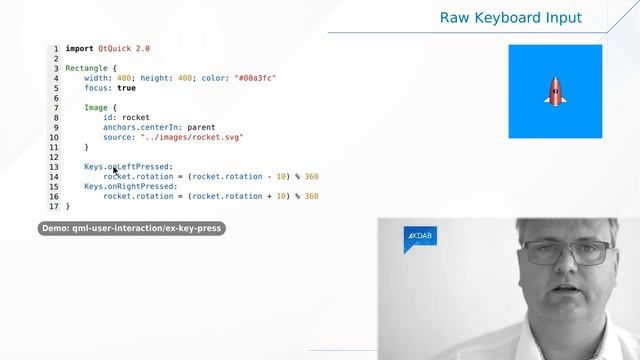 Introduction to Qt - QML (Part 15) - Keyboard Input