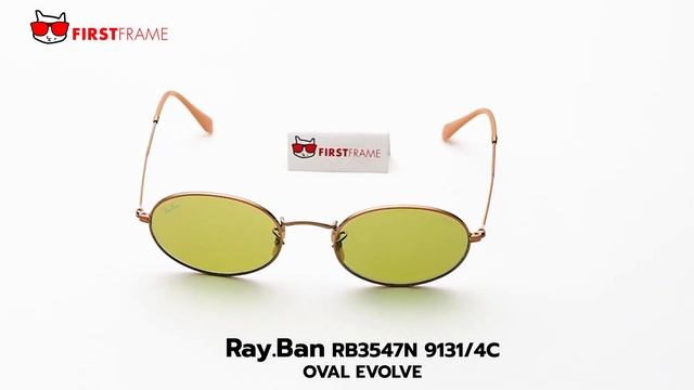 RayBan RB3547N 9131/4C  OVAL EVOLVE