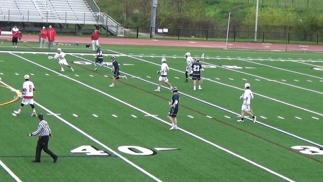 Nick Benoit Rustin 2017 High School Lacrosse Season Highlights