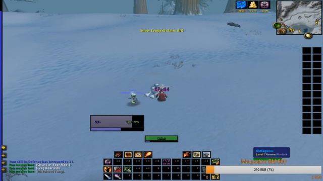 🔴Гномский чернокнижник ⚔ WoW Classic ⚔ Качаюсь за альянс 🔴