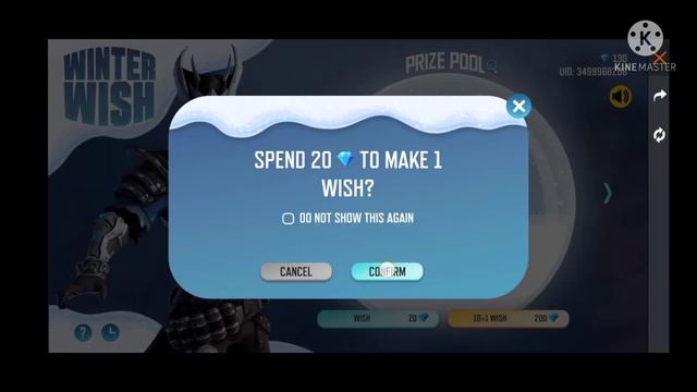 New Winter wish event free fire/New Winter wish event/Winter wish event spin/free fire winter wish