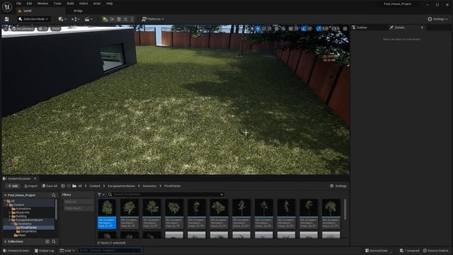 54 - Fix Foliage. ARCHITECTURAL VISUALIZATION Unreal Engine 5