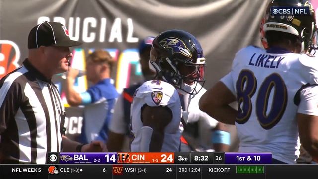 Baltimore Ravens vs. Cincinnati Bengals Game Highlights | NFL 2024 Season Week 5