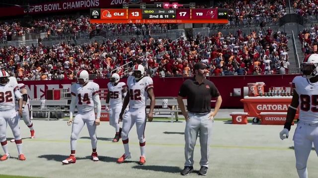 Browns vs Buccaneers Simulation (Madden 24 Legends Roster)