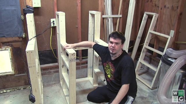 How to build a miter saw station with lumber storage