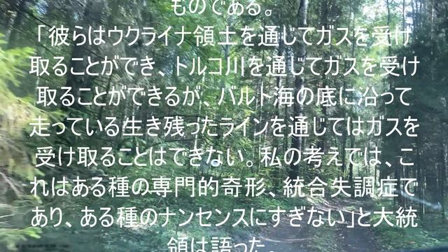 ドイツはノルド・ストリームに残っている無傷の糸を動かすつもりはない