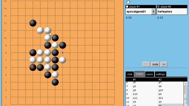 playok.com APOCALYPSE gomoku bot
