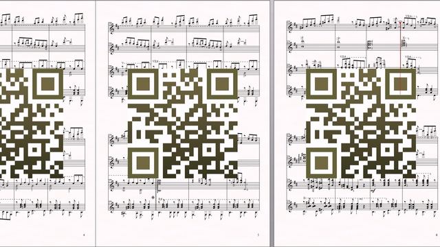 Toccata (G.Rolland) Ноты для 4-х гитар