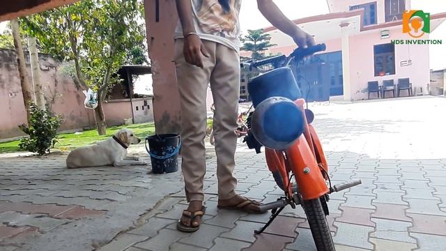 Bullet silencer experiment on my 2 stroke mini bike|Amazing sounds 😍|