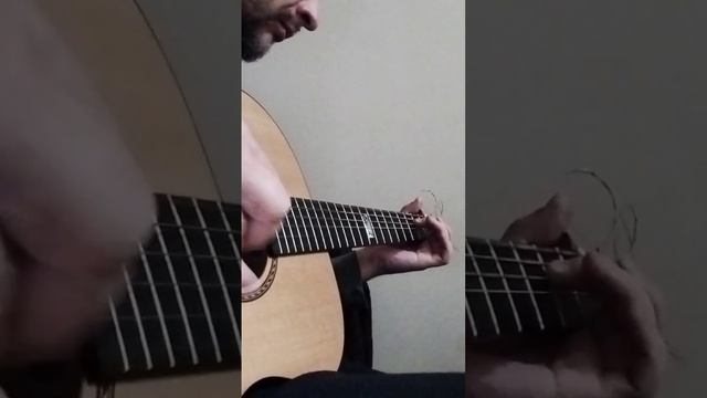 Фрагмент пьесы для гитары - Guitar piece fragment