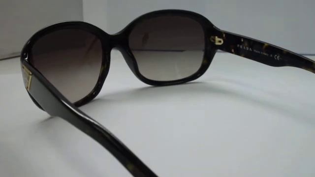 PRADA SPR 10M Tortoise 2AU-6S1 SUNGLASSES Brown Gradient  SPR10M