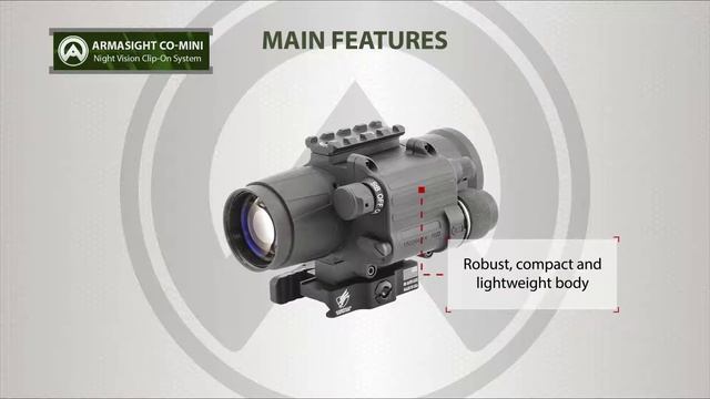 ARMASIGHT CO Mini Day Night Vision Clip On system