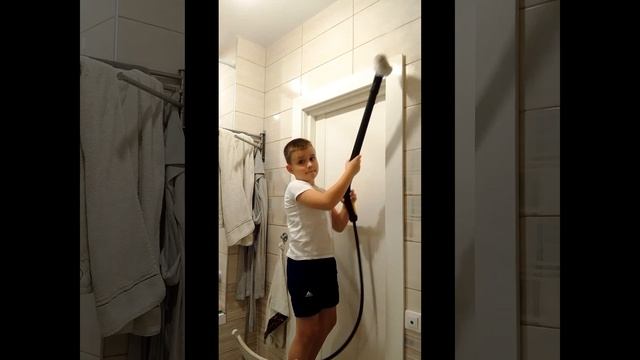 Я мою стены керхером 👍