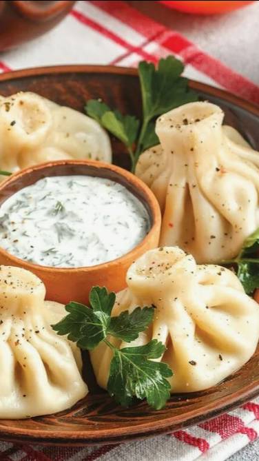 Грузинский Мукбанг: ХИНКАЛИ. АДЖАРСКИЕ ЛЕПЕШКИ/Georgian MUKBANG #еда #мукбанг #shorts #food