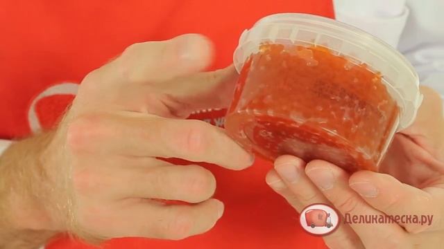 Красная икра нерки, 200 грамм в Деликатеска.ру