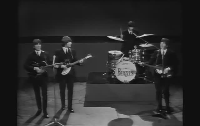 The Beatles (Битлз) выступление на музыкальном телешоу ABS "Shindig!", Лондон 03.10.1964 г