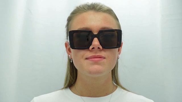 Woman model wearing Prada PR23YS 2AU06B Sunglasses