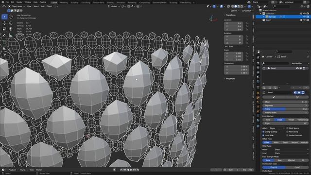 Knurling. BLENDER and 3D GRAPHIC TUTORIALS by PzThree