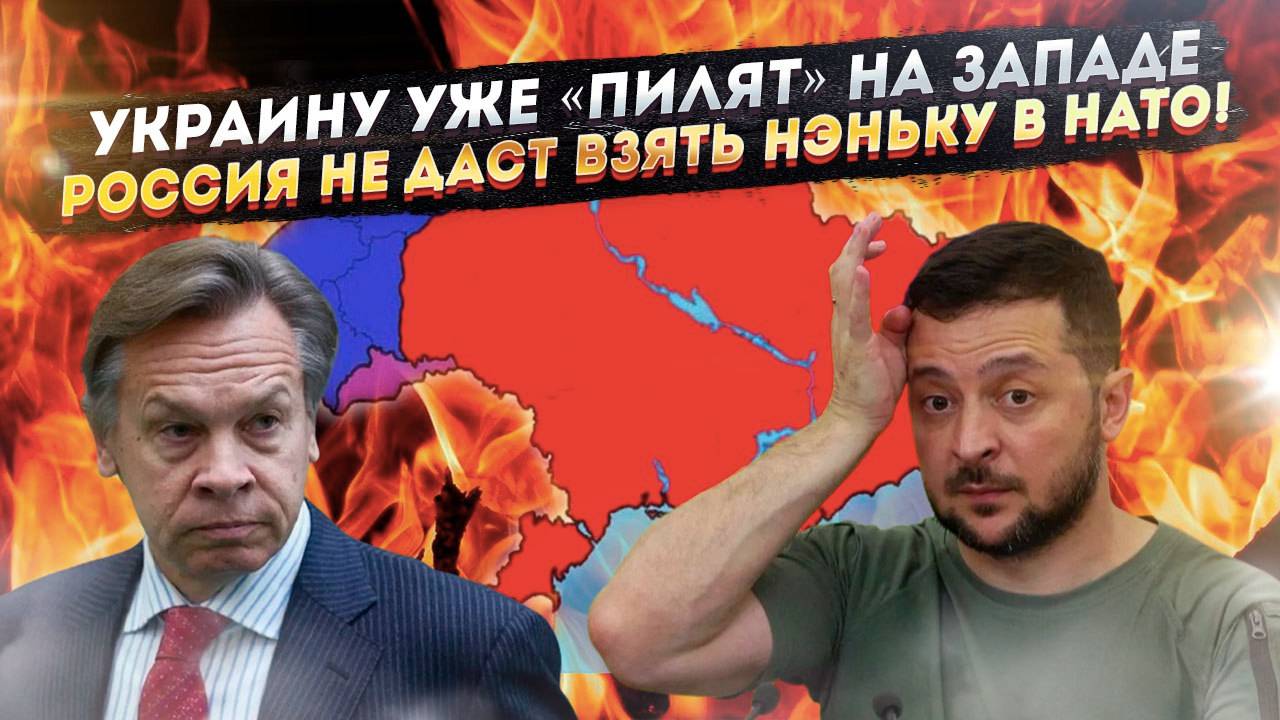 Запад уже решает как «порезать» Украину на части! Сенатор объяснил, почему НАТО не примет Киев!