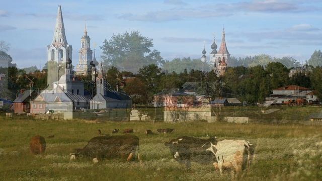 summertime in Russian countryside