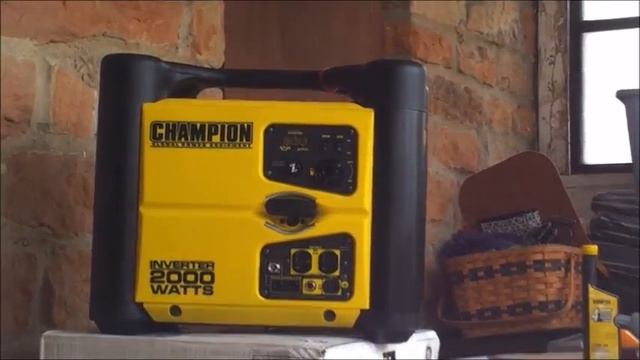 Champion 2000 Watt Inverter Generator. It is more quite than I expected