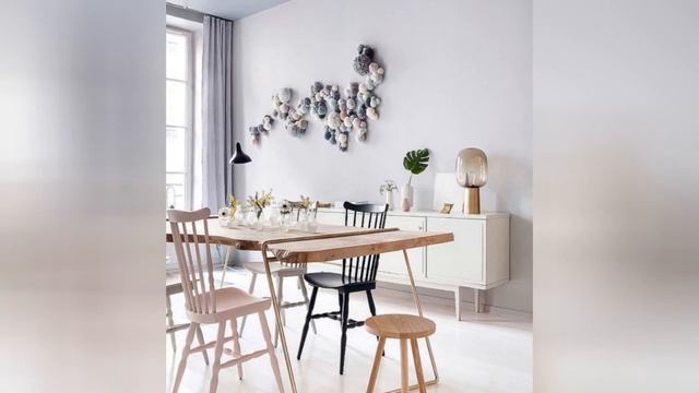 75 Scandinavian Dining Room With Gray Walls Design Ideas You'll Love 🌈