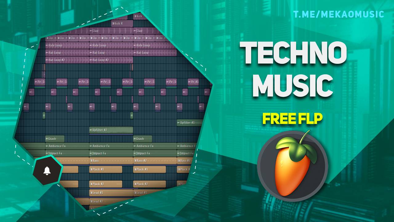 Трек в стиле Techno в FL Studio 20 (+FREE FLP/Бесплатный FLP)