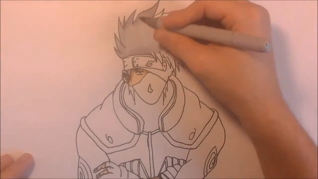 Speed Drawing KAKASHI HATAKE a.k.a the Copy Ninja!!! - SPEED DRAWING SATURDAY #12