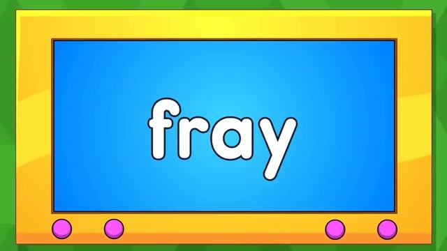 FR Consonant Blend Sound _ FR Blend Song and Practice _ ABC Phonics Song with Sounds for Children