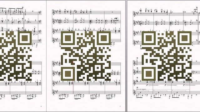 Le Jouet (V.Cosma) Ноты для 4-х гитар