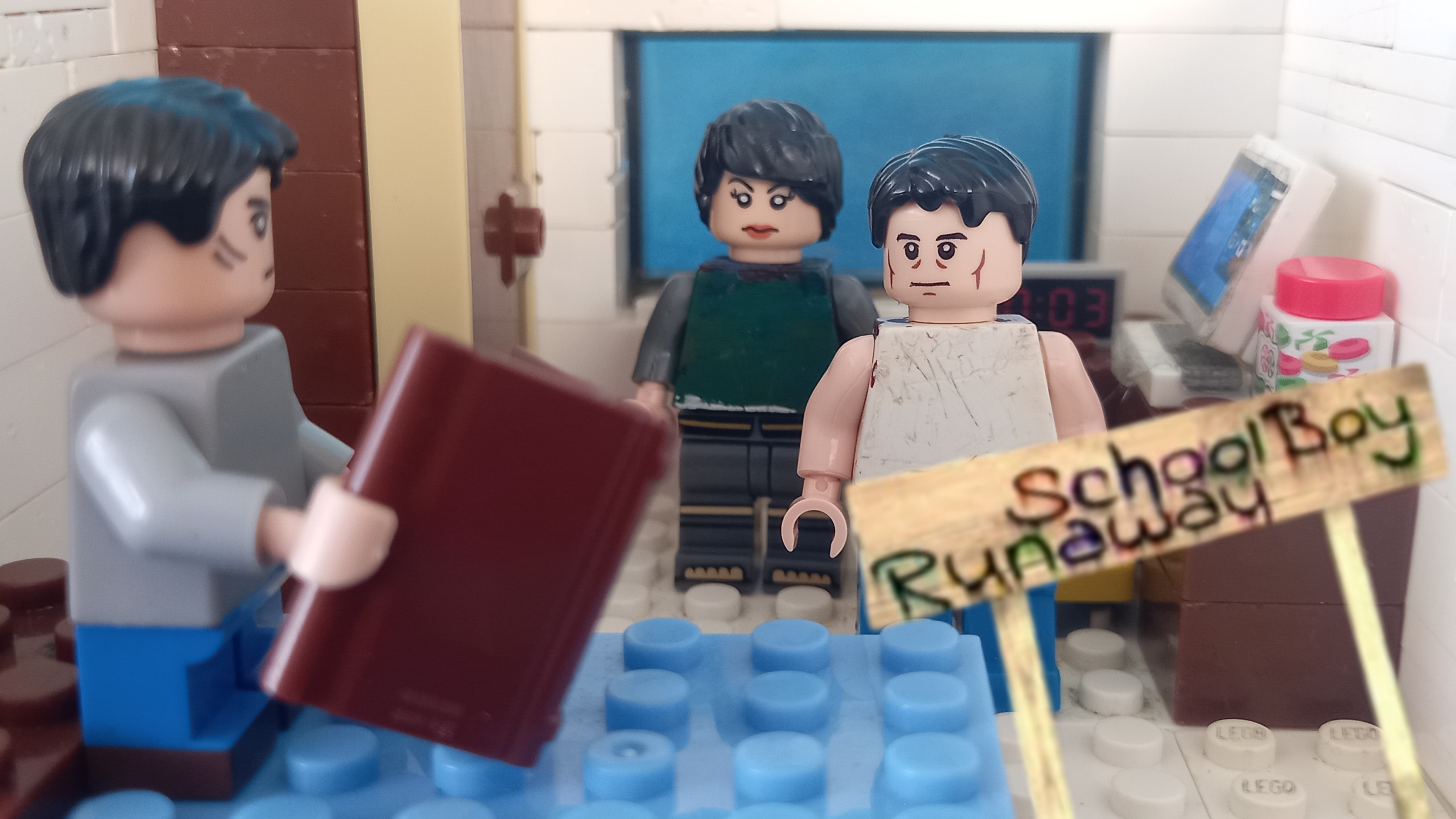 lego schoolboy runuvey , лего скулбой ранавей