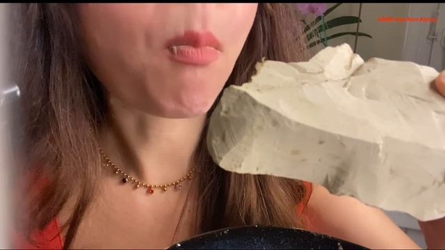 ASMR crunch of clay_Глина Халва