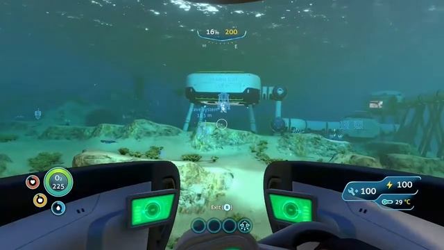 What ? Subnautica game play !!!!! Glitch ?