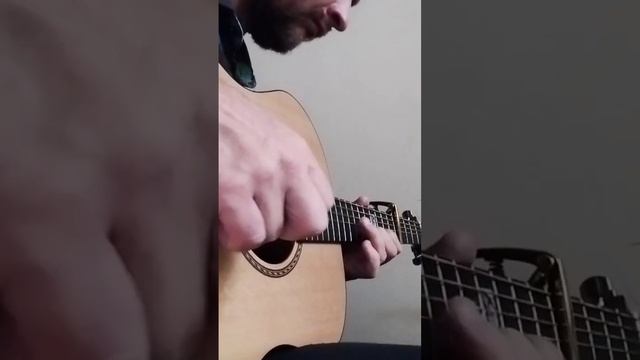 Фрагмент пьесы для гитары - Guitar piece fragment